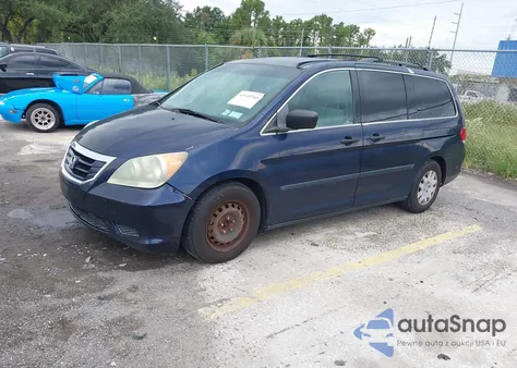 2008 Honda Odyssey Lx z USA, uszkodzony, nr VIN 5FNRL38298B055601